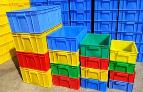 stackable storage basket enclosures