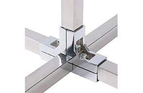 subway stainless steel connector cross