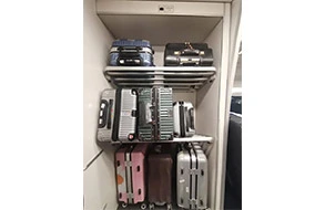 aluminum alloy high speed rail luggage rack 1